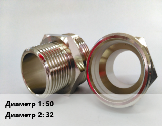 Ниппель 50х32 чугун, шт цена от 410.62 Тг / шт, где купить, условия доставки в Актобе и Актюбинской области
